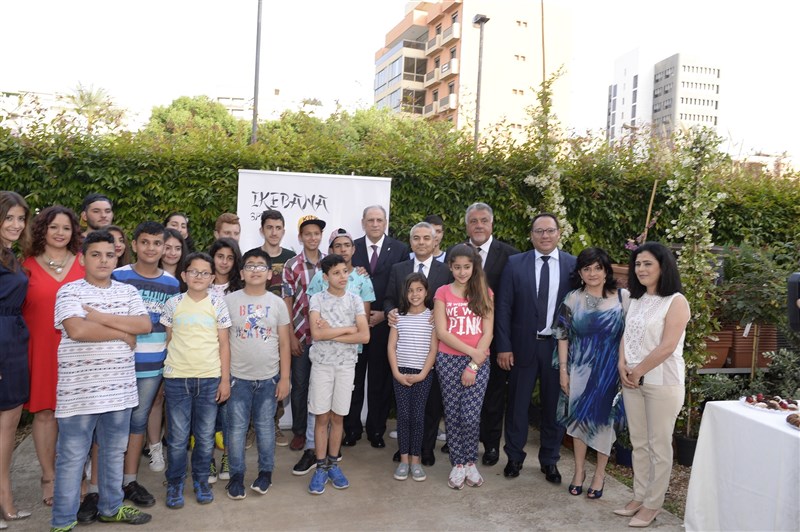 Ikebana Spirit Exhibition, a New Initiative launched by Alfa for the Father Andeweg Institute for the Deaf